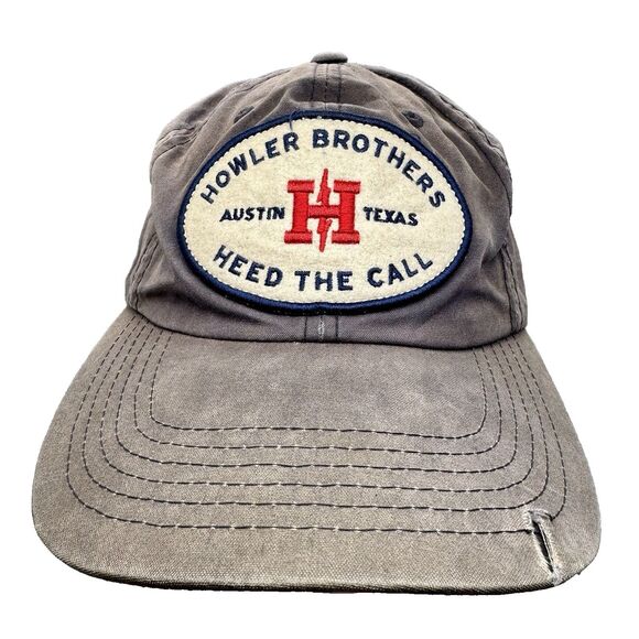 Distressed, Clean, Howler Bros Baseball Cap Men's Heed The Call Patch **READ** - Picture 1 of 11
